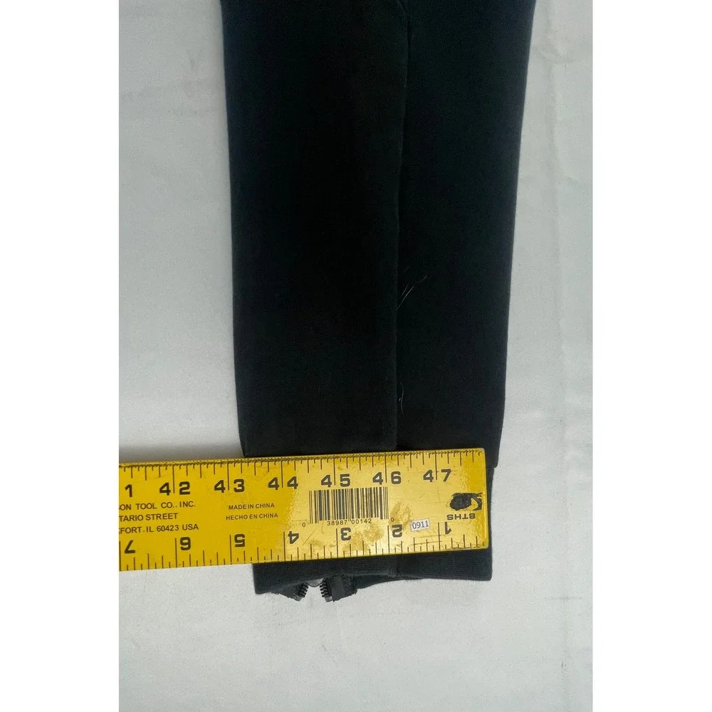 Nike Tech Fleece Joggers Mens Black Tapered Sweatpants Side Zip Pocket Pinhole